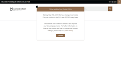 Desktop Screenshot of marquislarsoncollection.com